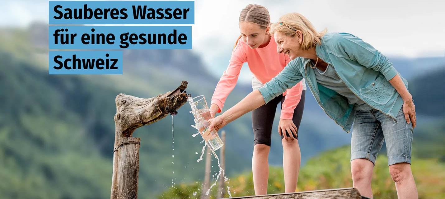 Appell sauberes Trinkwasser