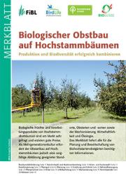 Biologischer Obstbau auf Hochstämmen