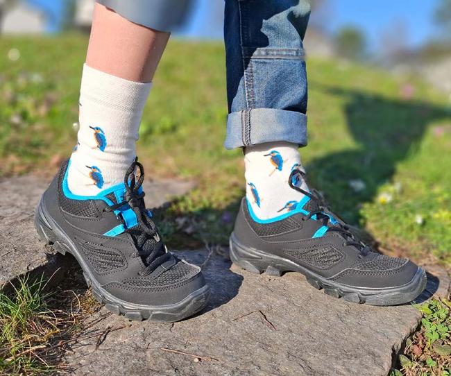 Chaussettes martin-p&ecirc;cheur