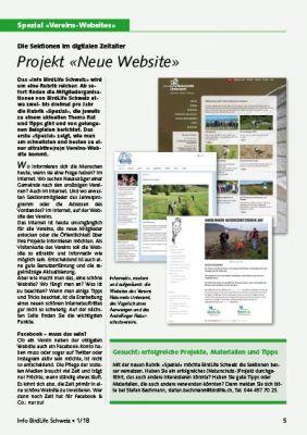 Merkblatt «So erstellen Sie eine neue Website»